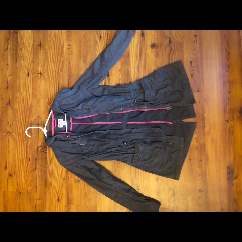 Mossimo Supply Co. light, navy jacket.
